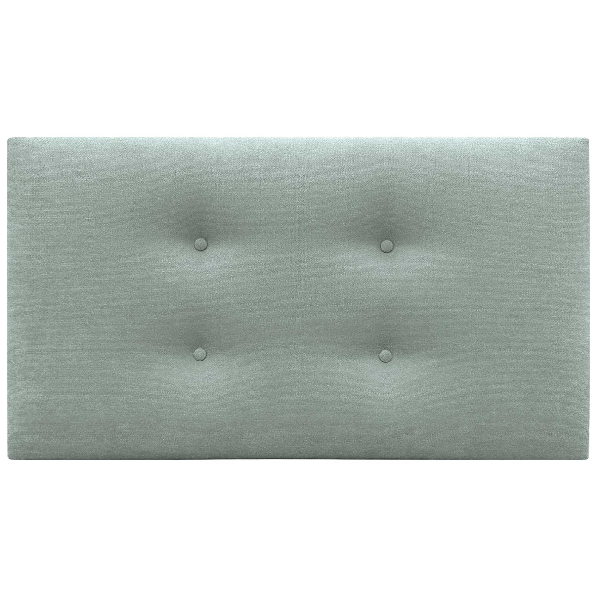 DHOME Cabecero de Tela AQUALINE Pro con 2 hileras de Botones Cabezal tapizado Cama Lujo (Verde Agua, 95cm) - 3