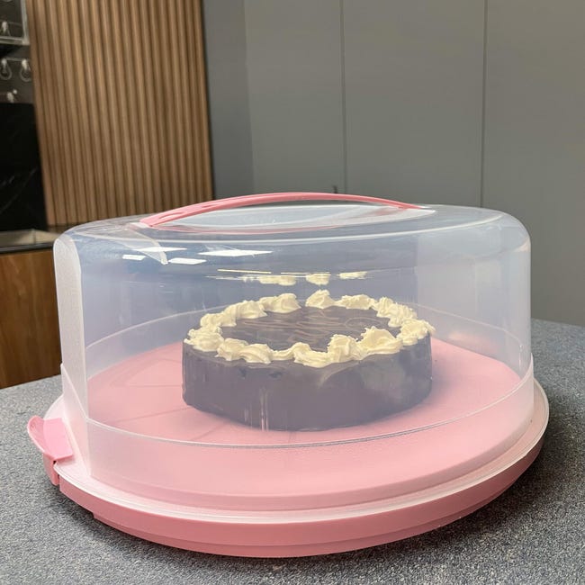 Contenitori per torta gelato con coperchio trasparente basso Contenitori per torta gelato con coperchio trasparente basso