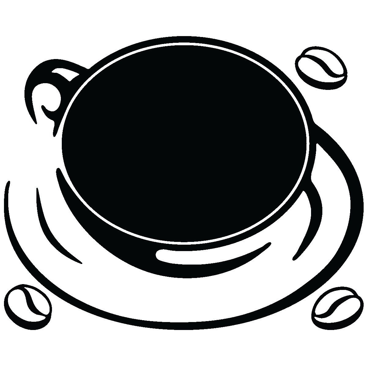 Adesivo lavagna caffè chic + bianco gesso liquido - Sticker adesivo - adesivi murali - 115x140cm - 2