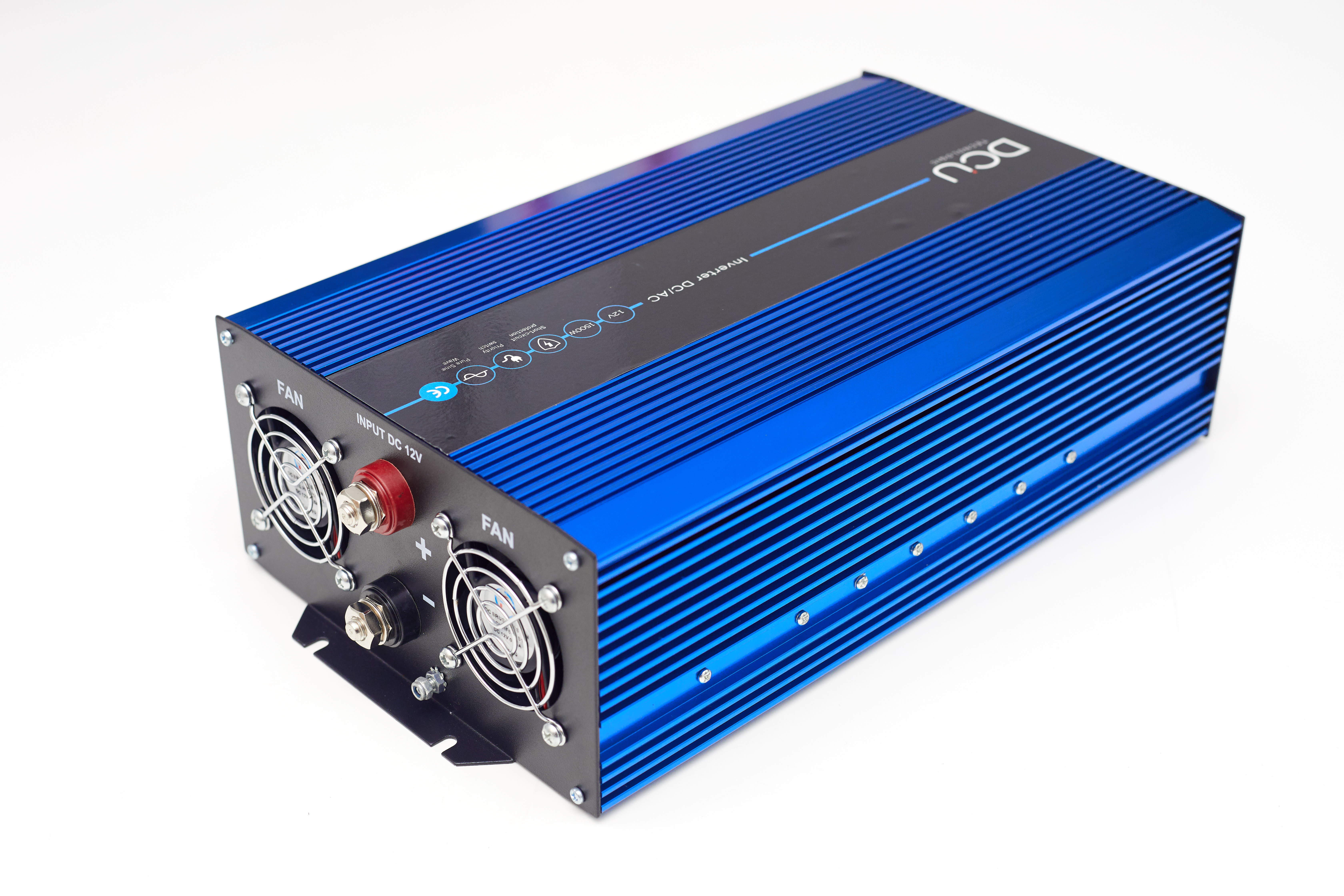 Inversor de Onda Senoidal Pura DCU TECNOLOGIC 12V DC/230V AC 1500W + USB - 2