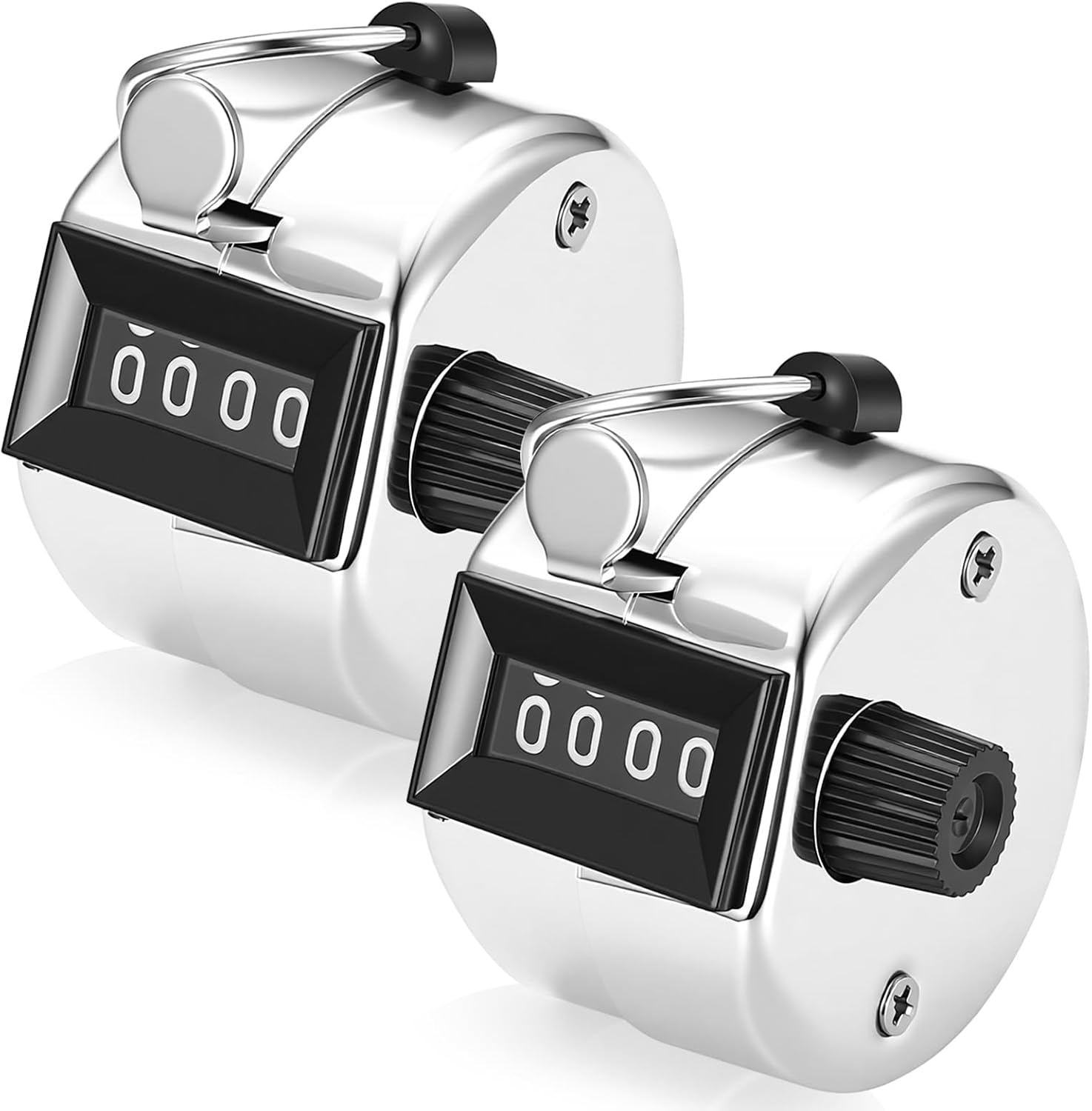 2 PiècesCompteur Manuel, Compteur numérique 4 Chiffres, Compteur de ...
