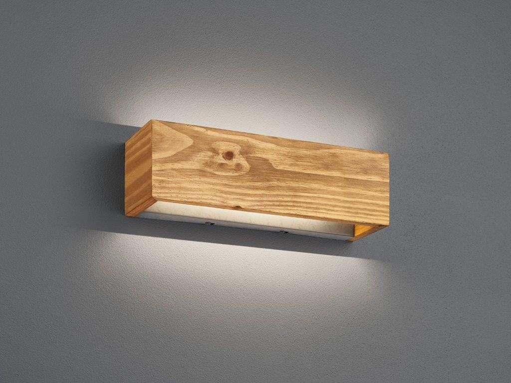 Applique en bois haut et bas led 37 cm BRAD - 5