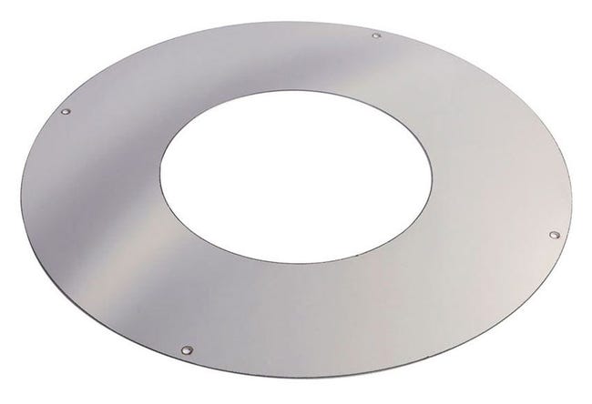 Cache Tubi Cache plat circulaire inox pour tube isolé gamme DW ou DP Ø200/260 ...