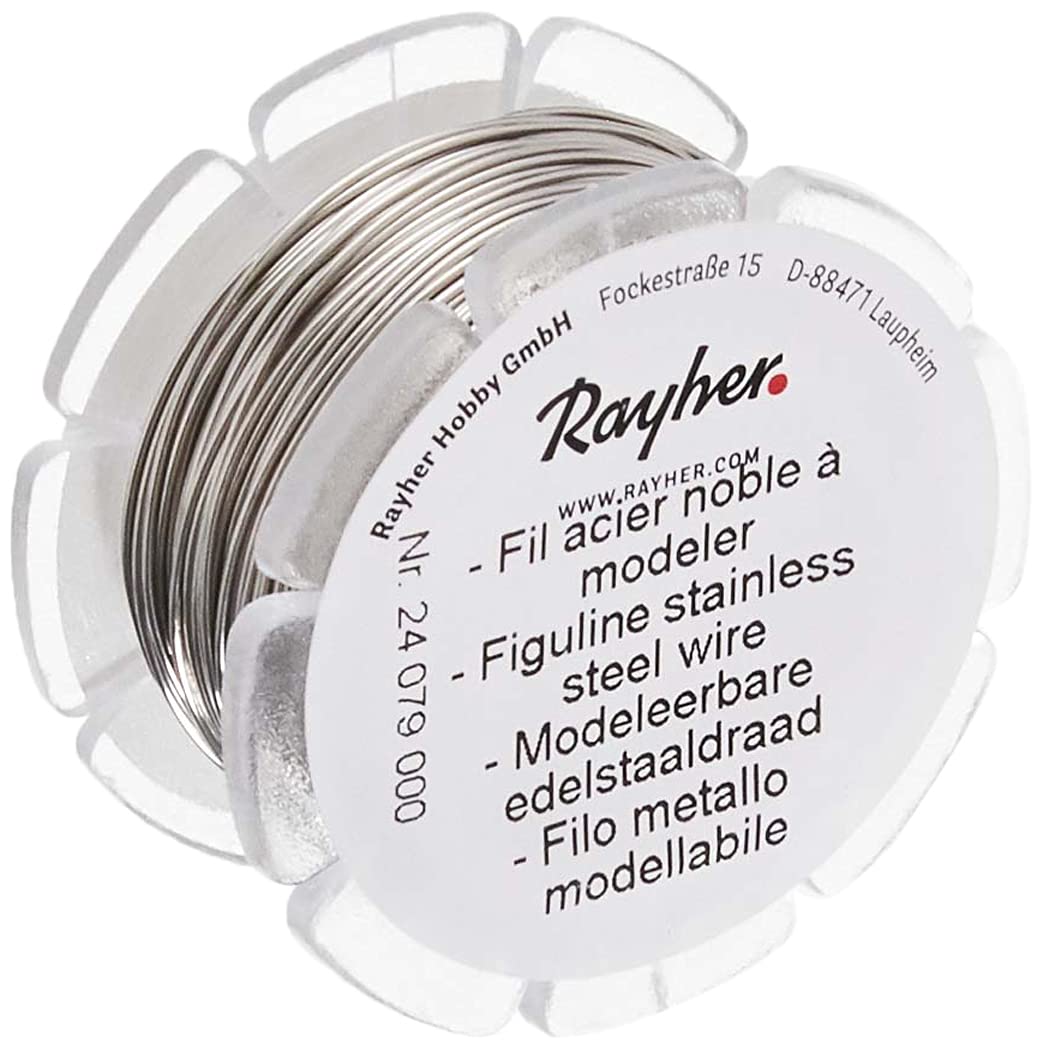 RAYHER Filo per modellazione in Acciaio Inox, ø 0,5 mm, 10 m | Leroy Merlin