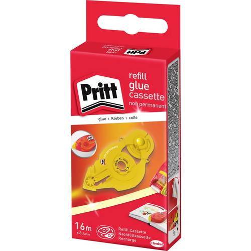 Nabój do rolki z klejem Pritt klej niepermanentny 8,4 mm x 16 m czarny