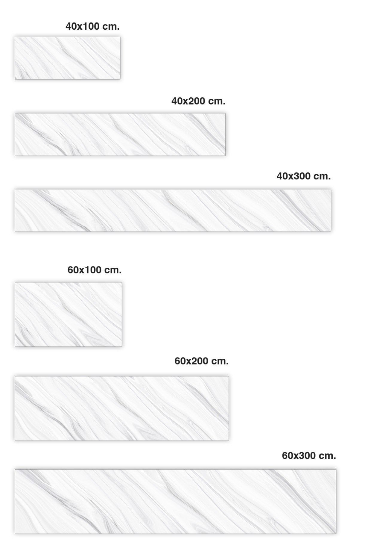 Panorama Crédence Adhésive Cuisine Marbre Blanc 60x100 cm - Protection Murale Adhésif - Panneau Protege Mur - 7
