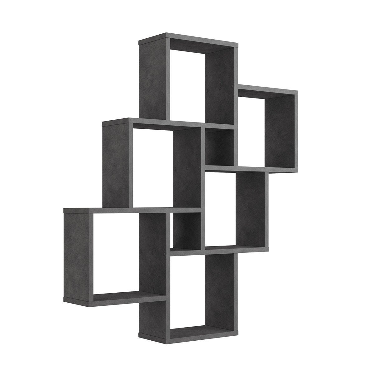 Lot De 6 étagères Flottantes En Acrylique Transparent - 30 Cm - Pour Vinyles, Livres, Déco - Installation Facile