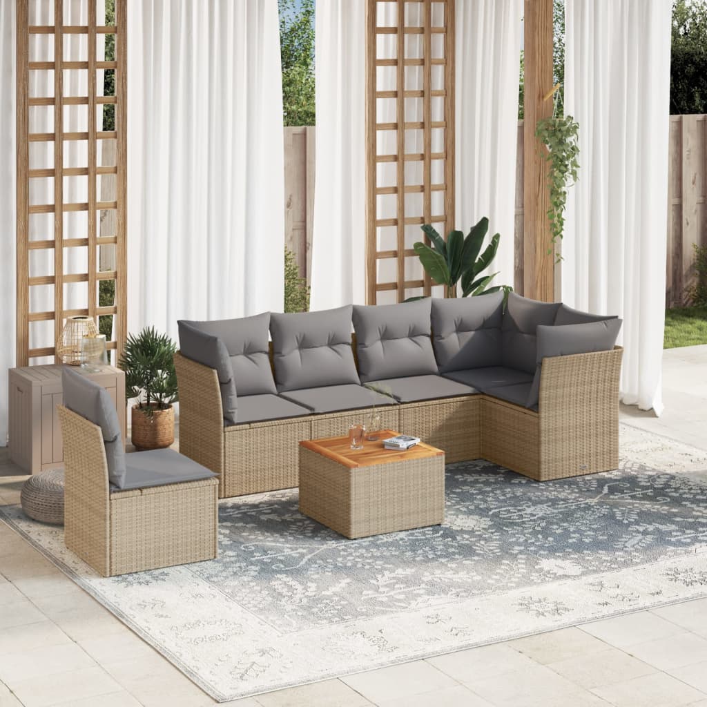 Lot : Chaise Longue De Jardin Avec Coussin Beige Et Table Intégrée - Marque Metra - Neuf