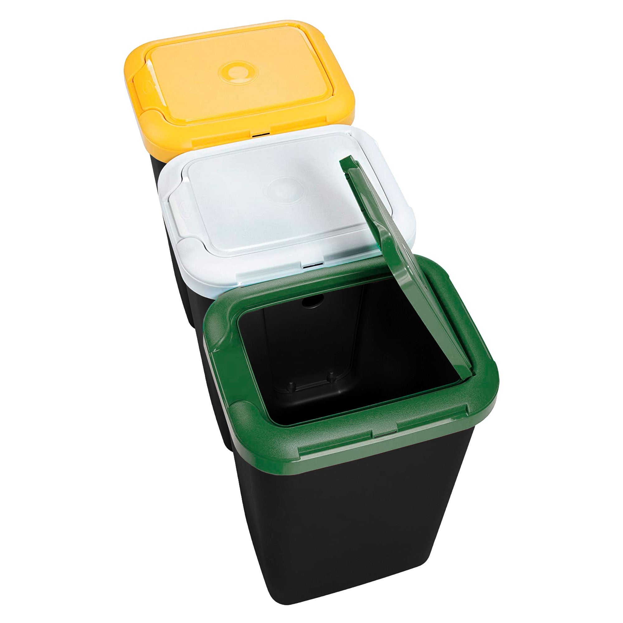 PATTUMIERA RACCOLTA DIFFERENZIATA SET 'TRIO' 25 lt. cm 78,5 x 32 x 47,4 - 5