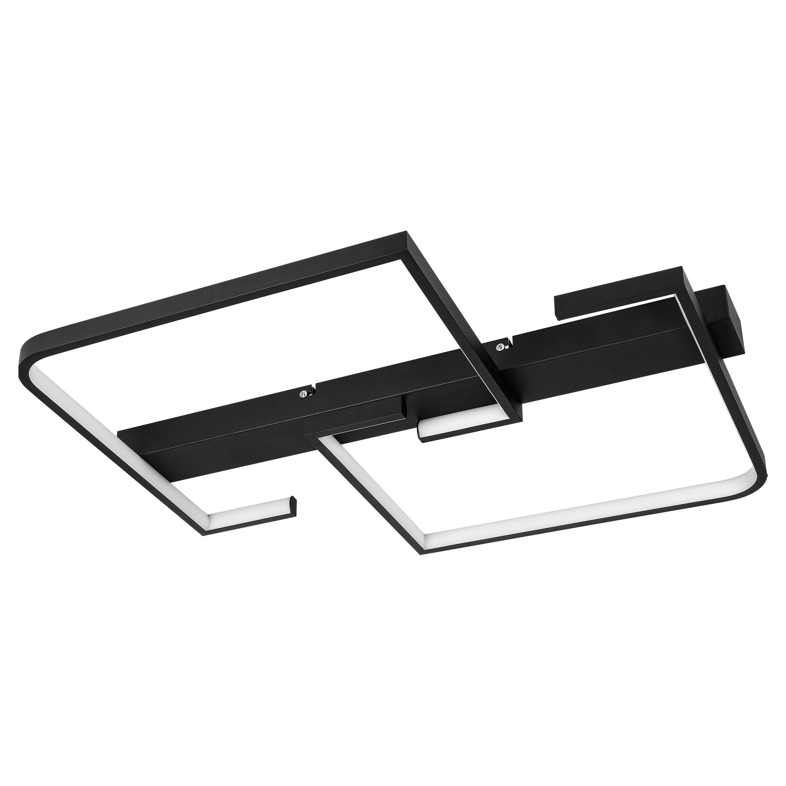 Żyrandol LED Moris 62x50 cm 29W lampa sufitowa loft 3CCT DIP czarny MasterLED