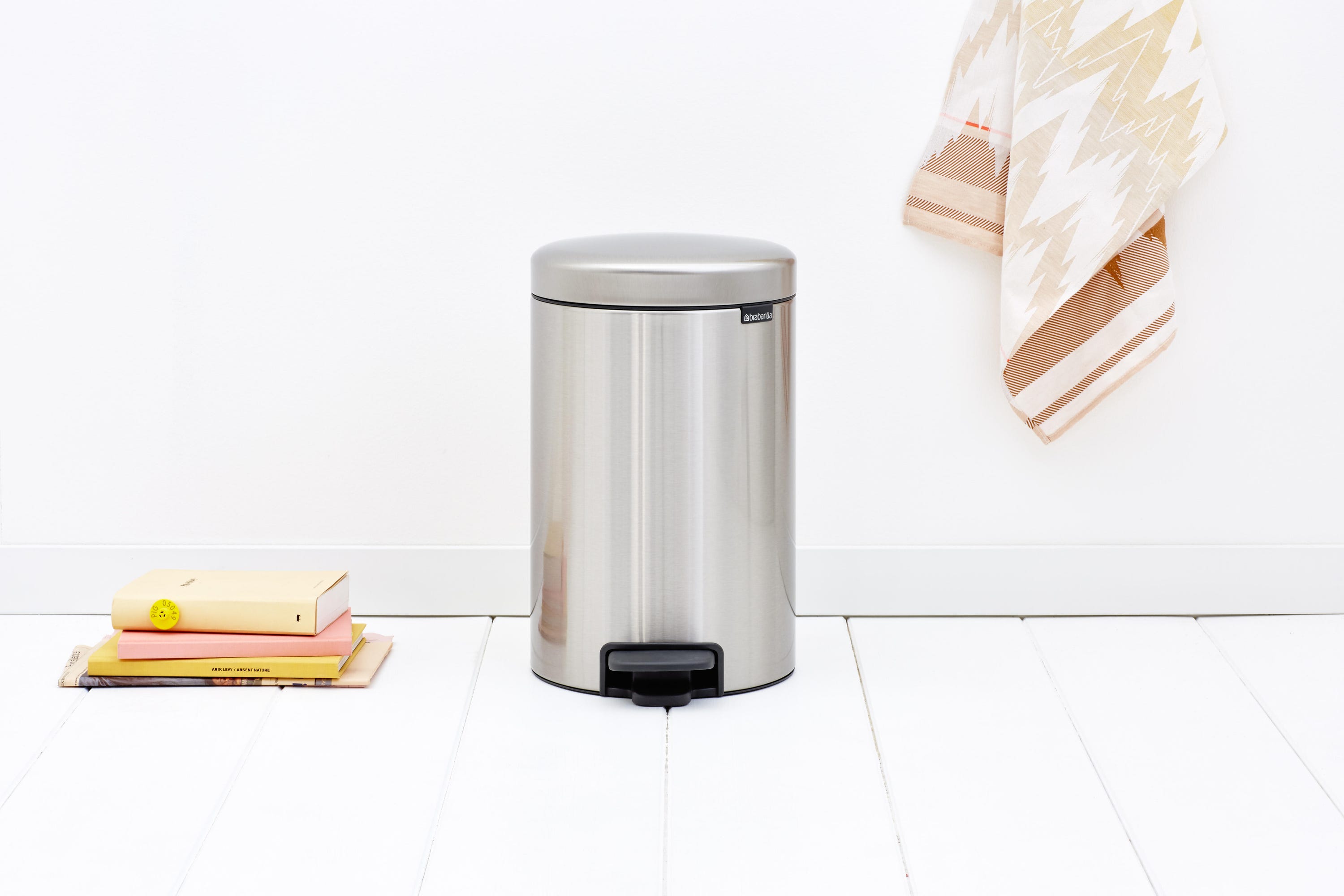 Kosz łazienkowy Brabantia Newicon szary L - 5