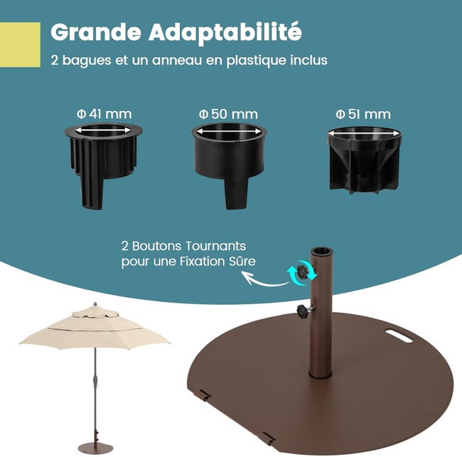 SWANEW Supporto Per Ombrellone Ancoraggio A Terra Supporto Universale Per Ombrellone 40 Cm Metallo Argento 87593987 SWANEW Supporto Per Ombrellone Ancoraggio A Terra Supporto Universale Per Ombrellone 40 Cm Metallo Argento 87593987