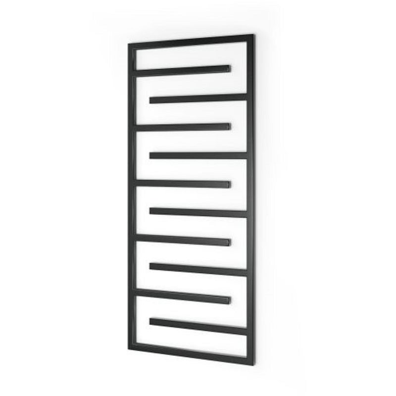 Grzejnik łazienkowy drabinka dekoracyjny 60x138cm 530W antracyt/czarny Warmtec Contorno