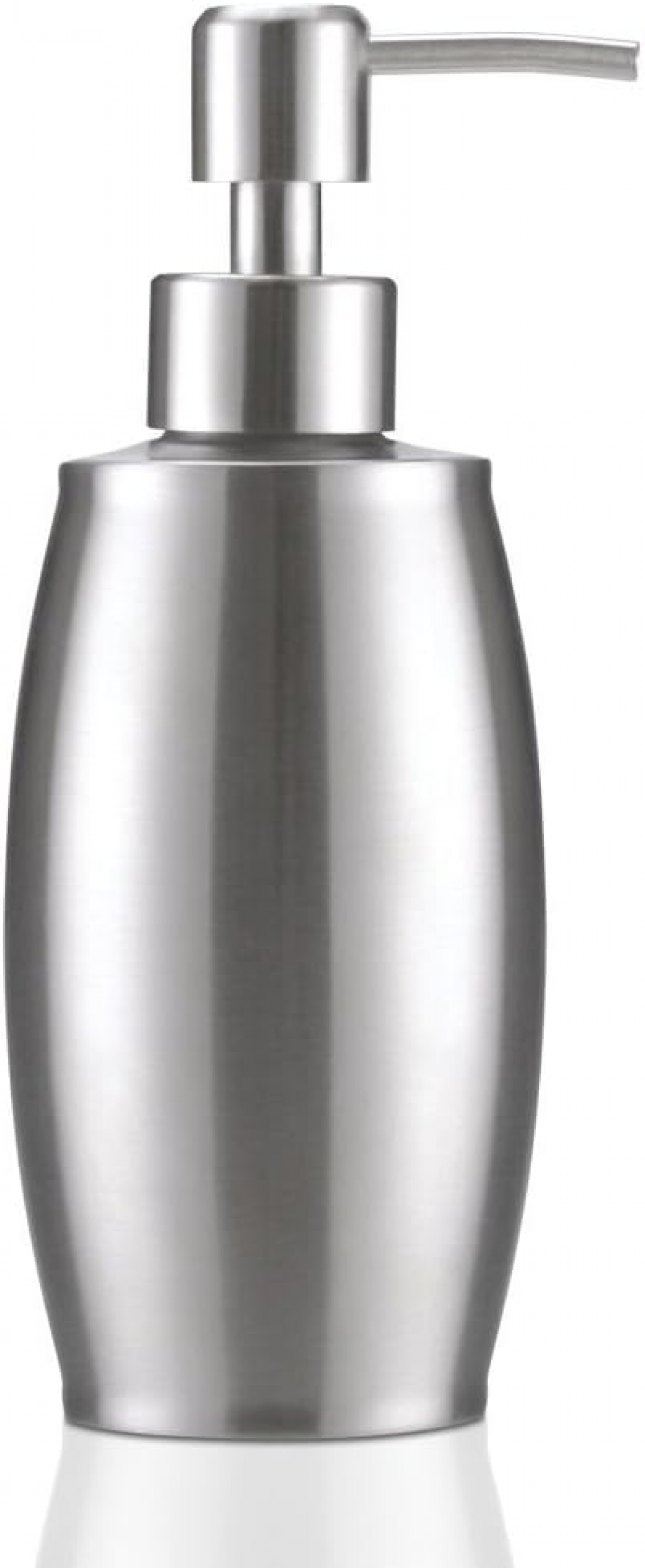 Dozownik do mydła i balsamu, dozownik do płynów, pompka do piany ze stali nierdzewnej ze sprężyną, 350 ml, do kuchni i sypialni