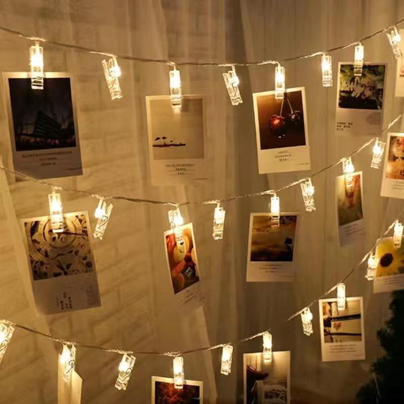 Lot De 20 Cadres Photos En Papier Coloré 10x15cm - Avec Ficelle Et Pinces - Pour Déco événement, Bannière, Mariage, Anniversaire - 6