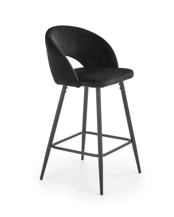 Hoker barowy H96 VELVET czarny
