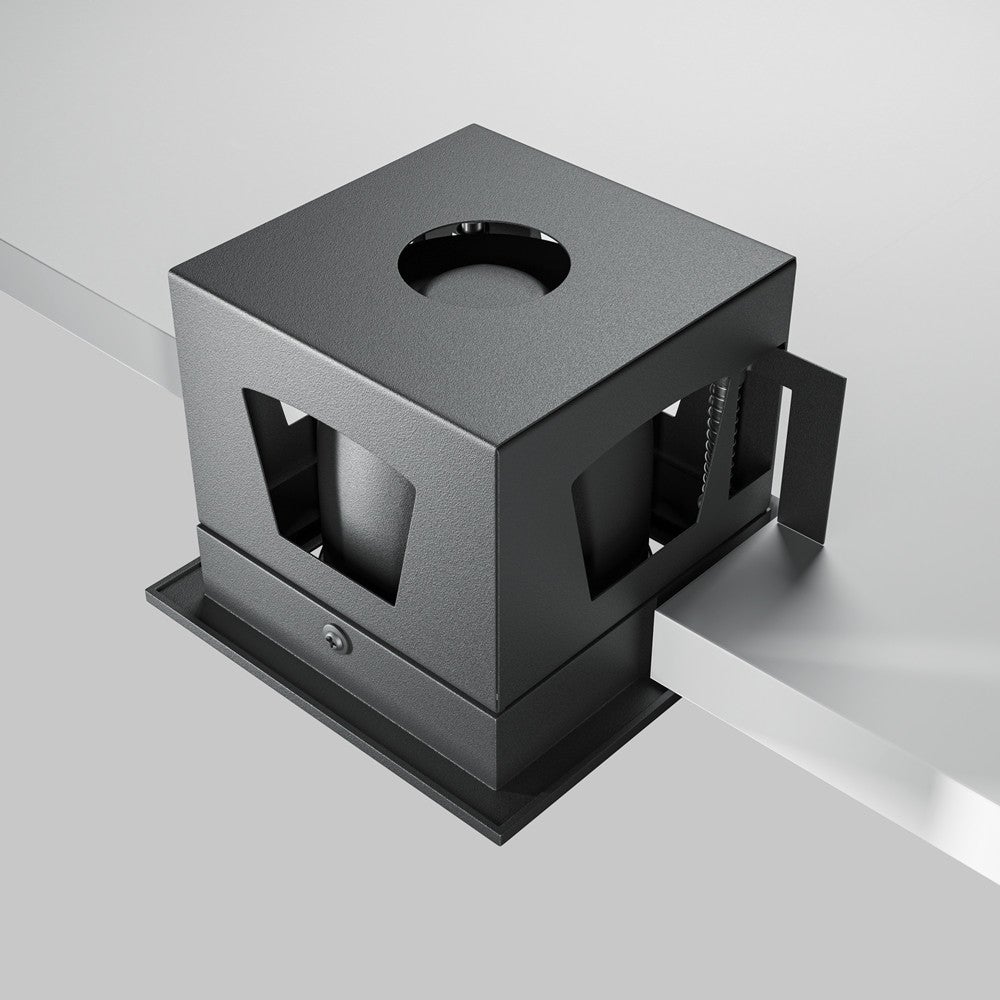 Oprawa stropowa sufitowa wpuszczana Metal Modern czarna LED 10W 3000K 650lm wym: 7,5 x 9,5 x 9,5 cm kwadratowa Maytoni - 8