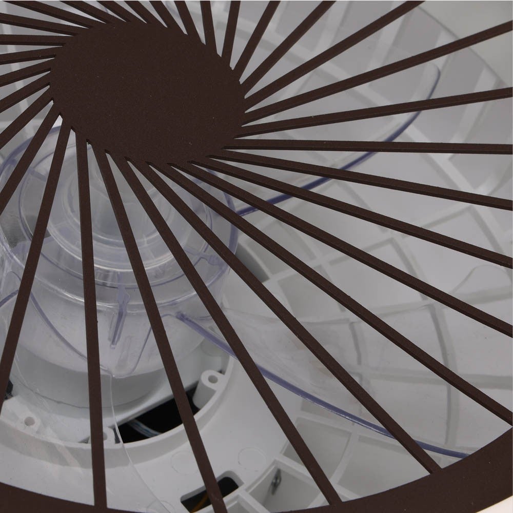 Ventilador de teto LED regulável Mirabel 40W 2800lm 3CCT - 4