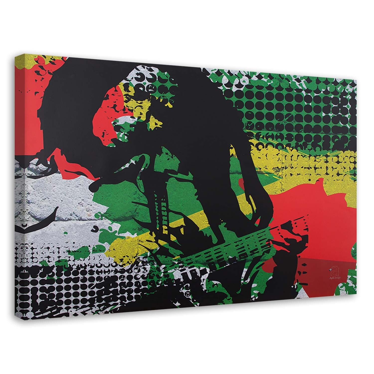 Obraz na płótnie, Bob Marley - legenda reggae 100x70