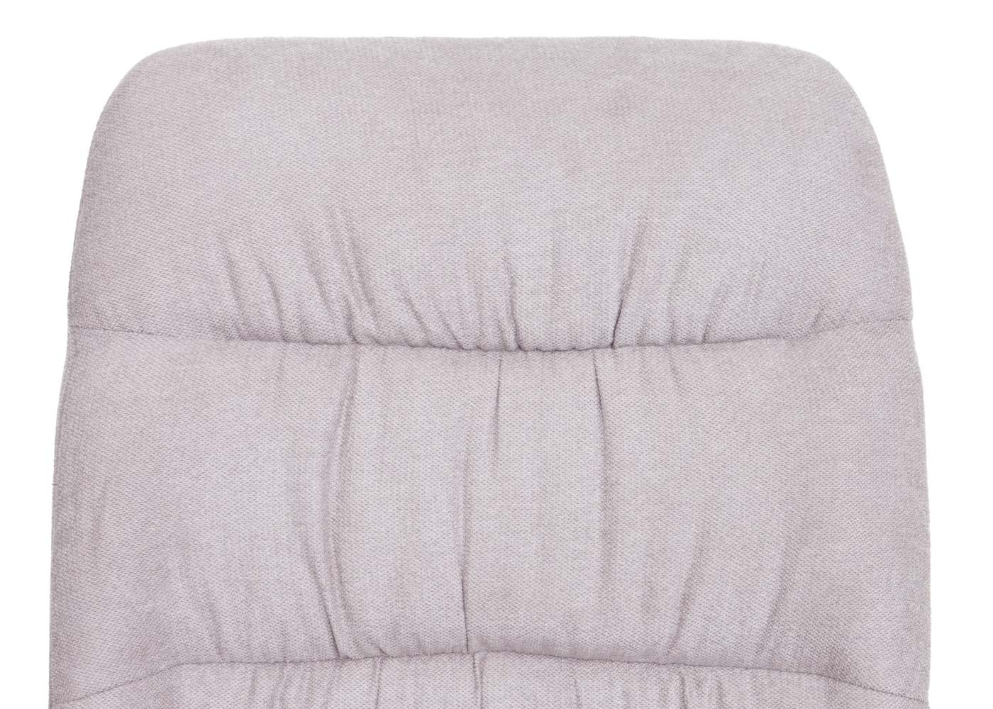 Set 2x sedie con seduta girevole HWC-J69 velluto senza braccioli avorio beige - 6