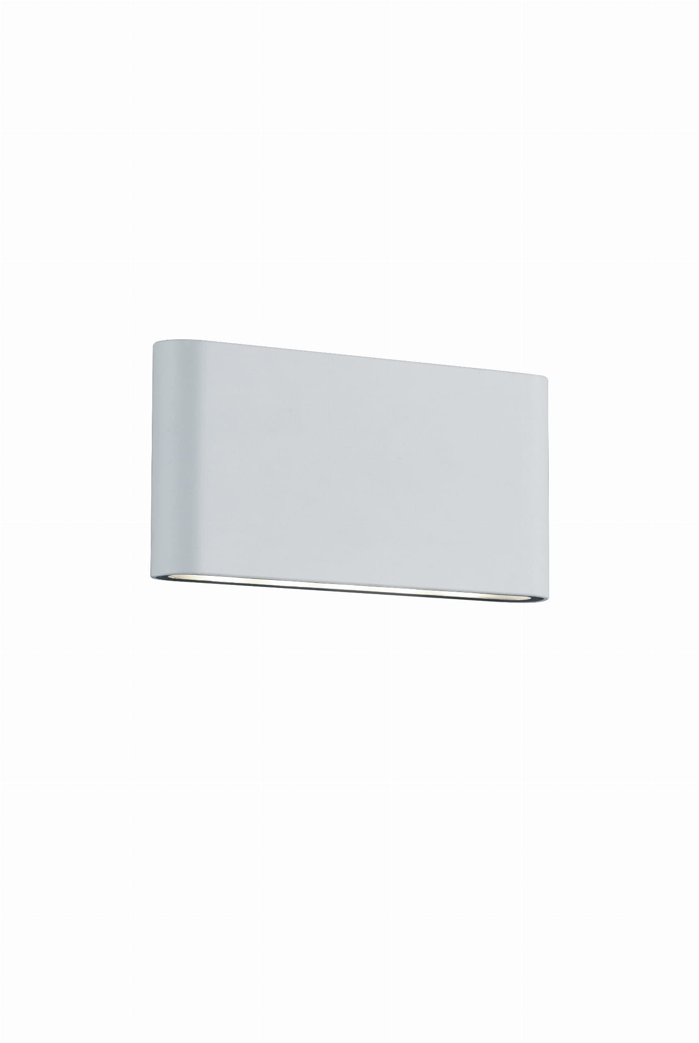 Kinkiet zewnętrzny THAMES II LED 5W Ciepła biel 400lm biały wym:9x17,5x17,5cm IP54 Trio