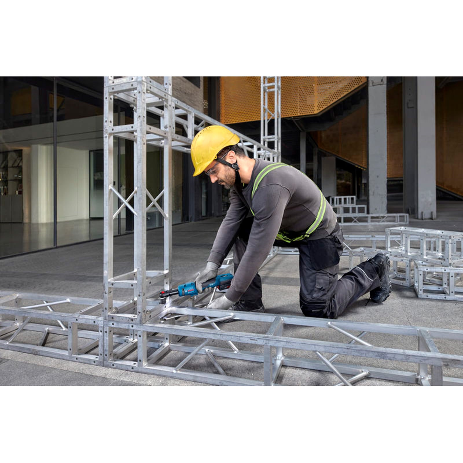 Bosch Klucz zapadkowy akumulatorowy GRC 18V-60 Solo - 06019N8000 - 3
