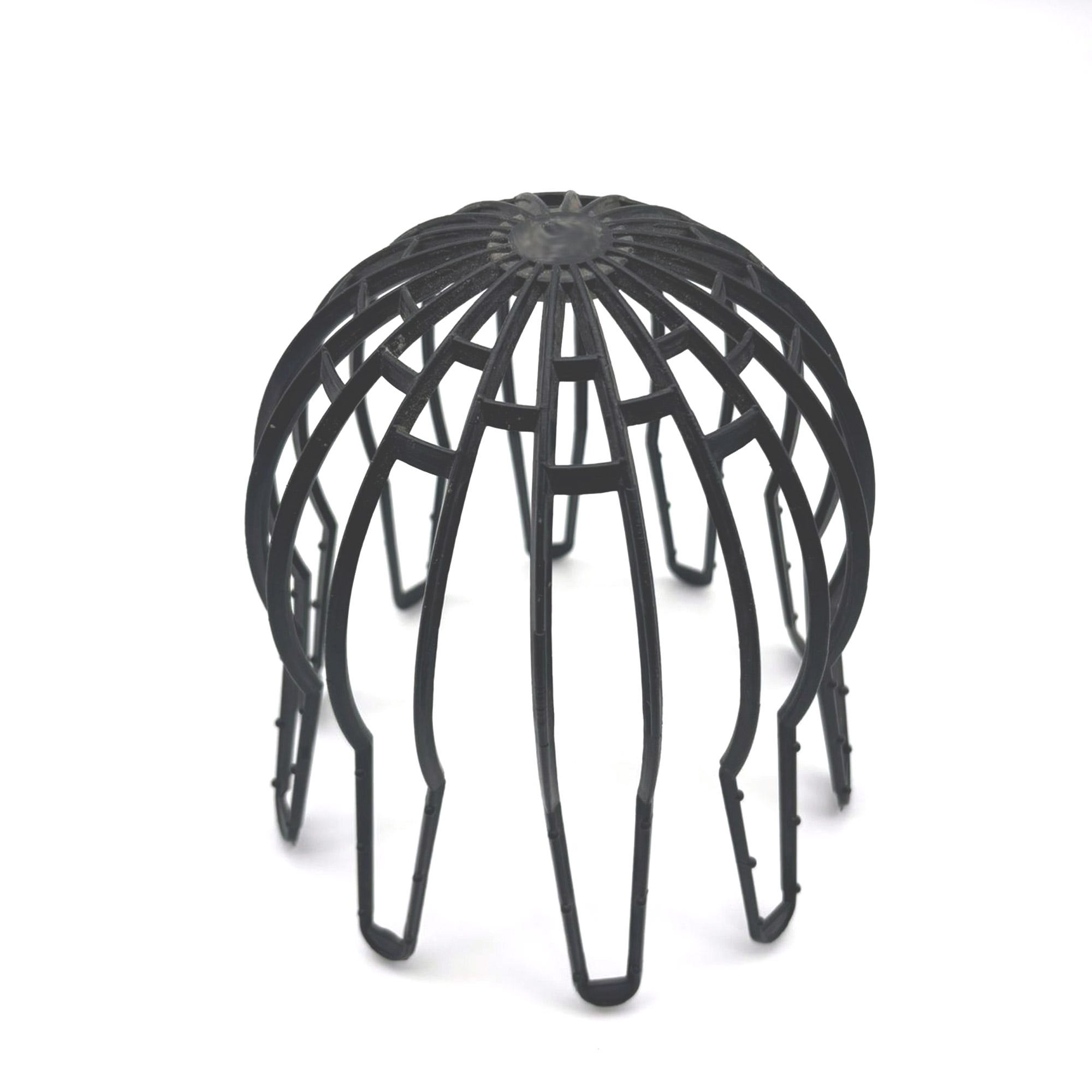 Protection Filtre Cage Pour Pompe De Bassin - Maille PP Noire Anti-colmatage - 25x25x25 Cm