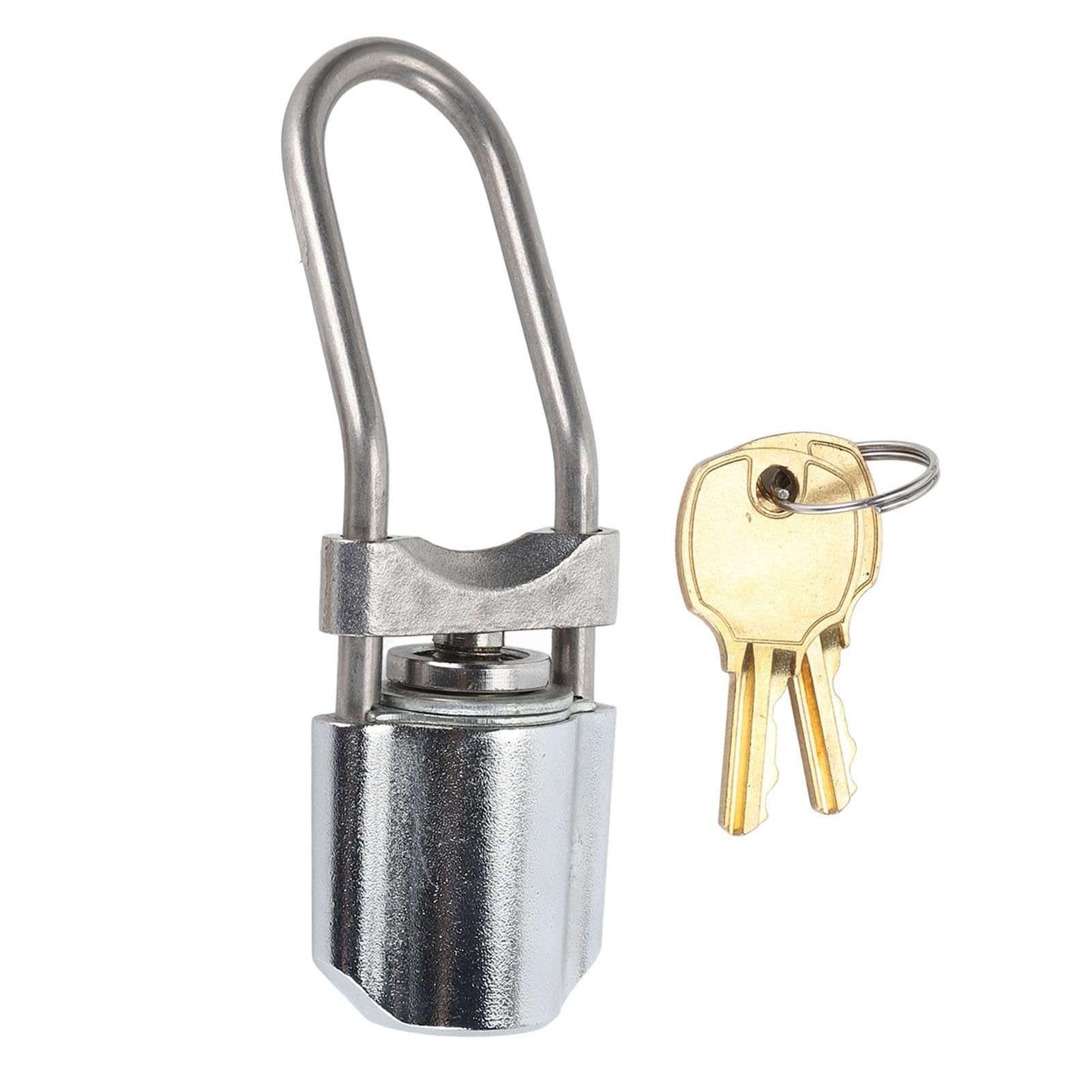 Serrure De Robinet De Bière Anti-Fuite En Acier Inoxydable Avec 2 Clés