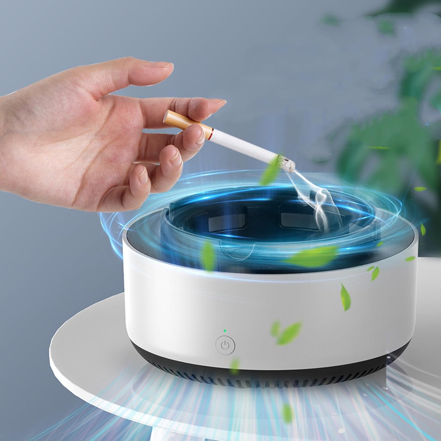 Purificatore d'aria posacenere intelligente per casa e ufficio per eliminare il fumo passivo ed eliminare l'odore di fumo - 5