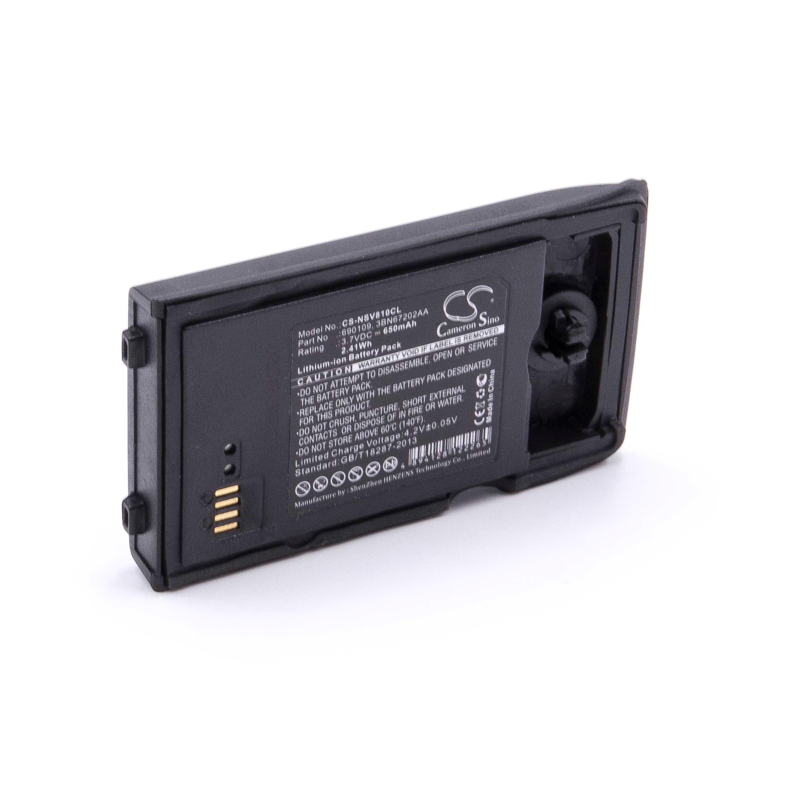 Batería Para Teléfono Alcatel Lucent 8242/8232S Dect - 1200 MAh, 3.7V, Li-Ion, Reemplaza 10000058