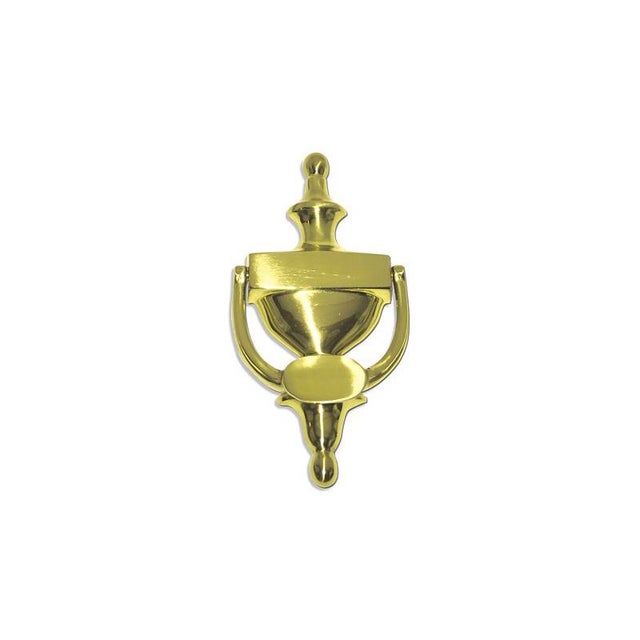 Heurtoir de porte laiton poli 200X95 mm - SECURY-T