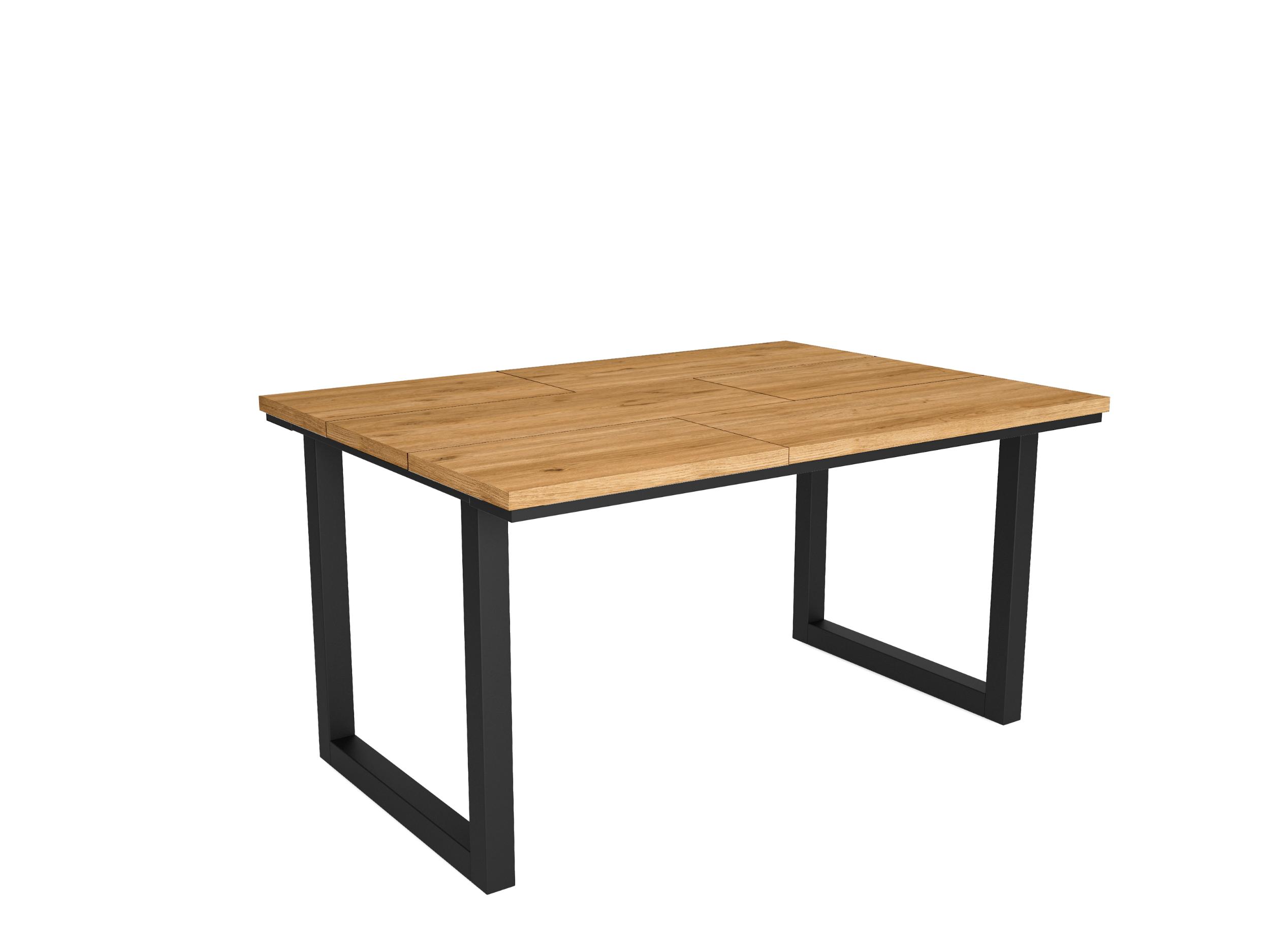 Table à manger, 6 personnes, 140x90x75cm, Robuste et stable, structure ...
