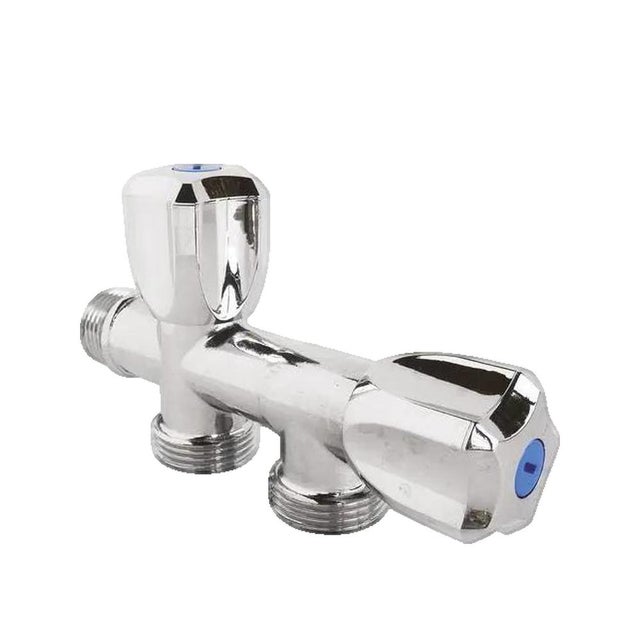 Robinet à clapet double sorties pour machine à laver - M1/2