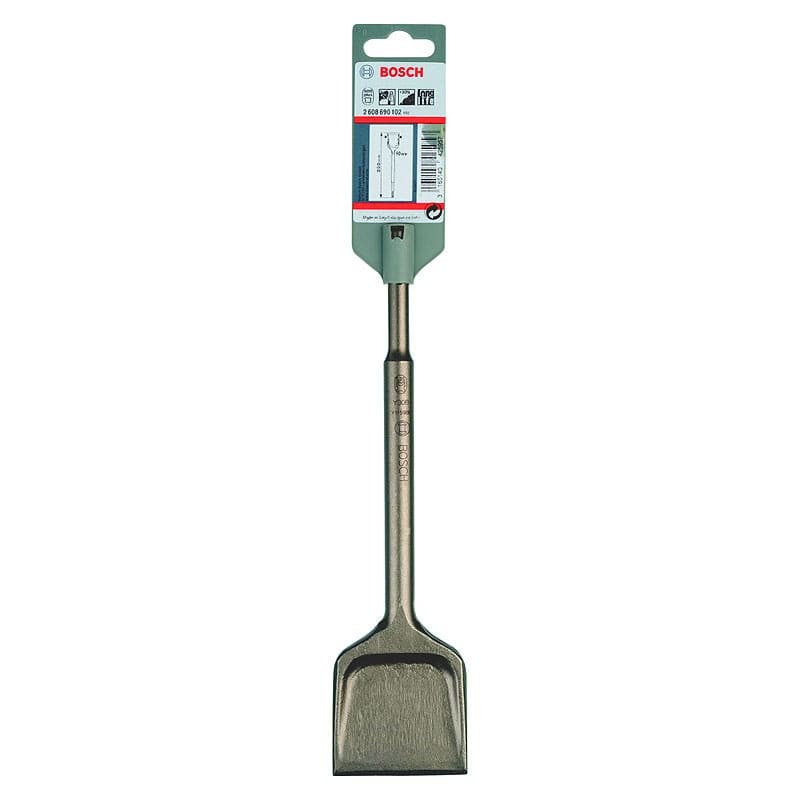 Bosch - Dłuto - do muru, zaprawy - Łopata - SDS-plus - Długość: 250 mm - Szerokość: 60 mm (2608690102)