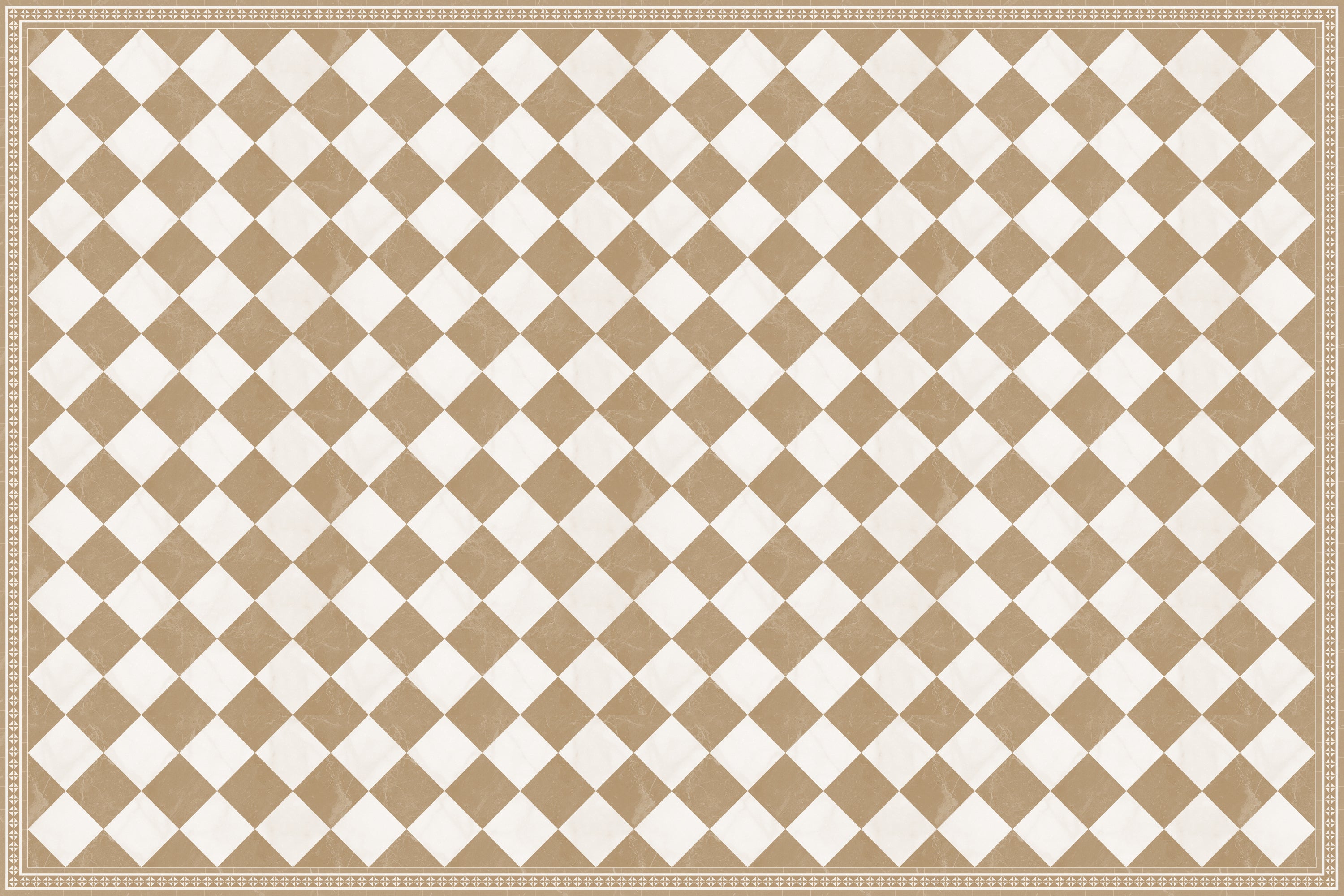 Dywan winylowy Galileo beżowy 200x300 cm - antypoślizgowy dywan PVC do kuchni lub salonu, zmywalny, wodoodporny styl