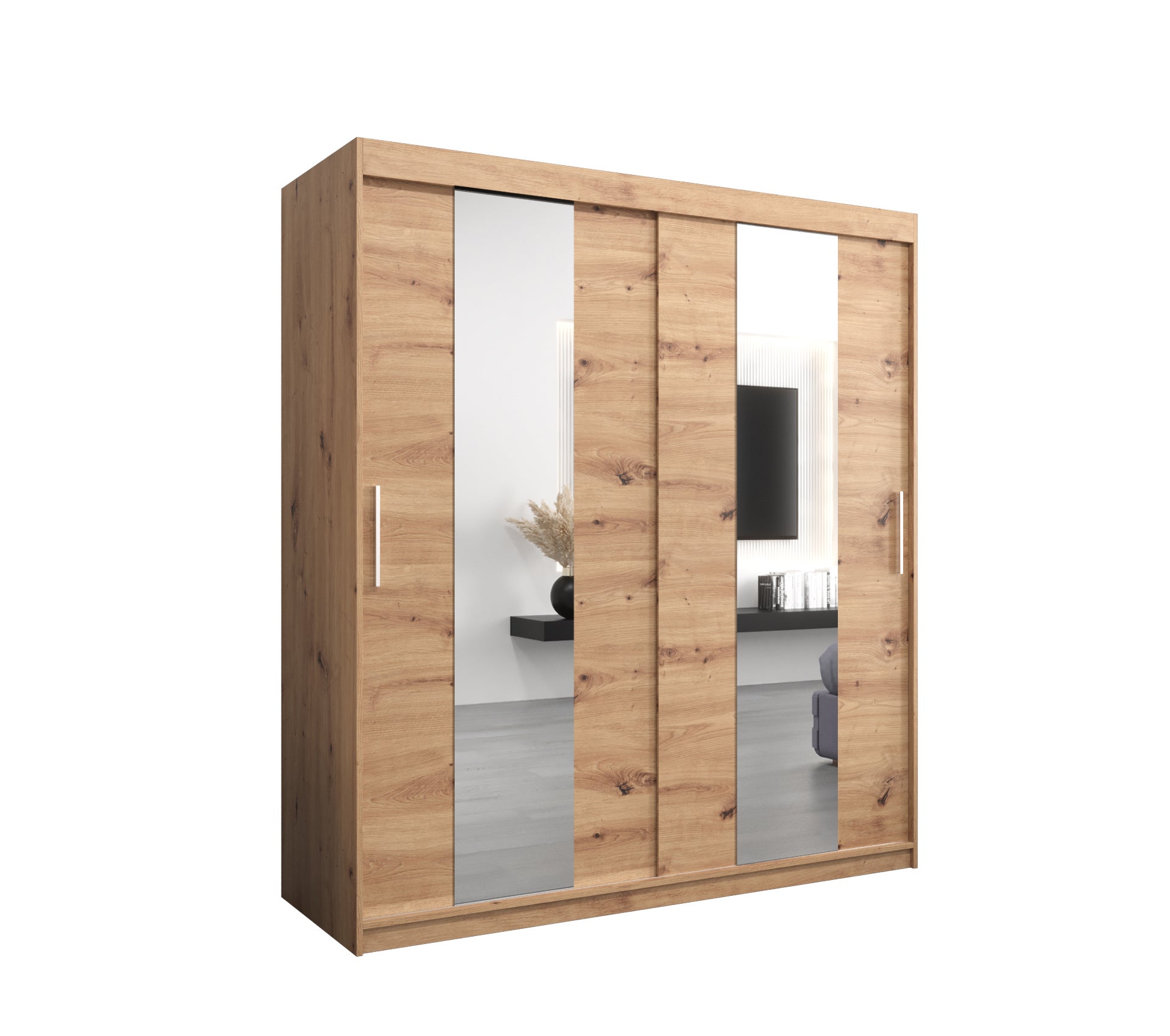 Szafa przesuwna garderoba POLE 180 x 62 x 200 cm Artisan - Abiks Meble