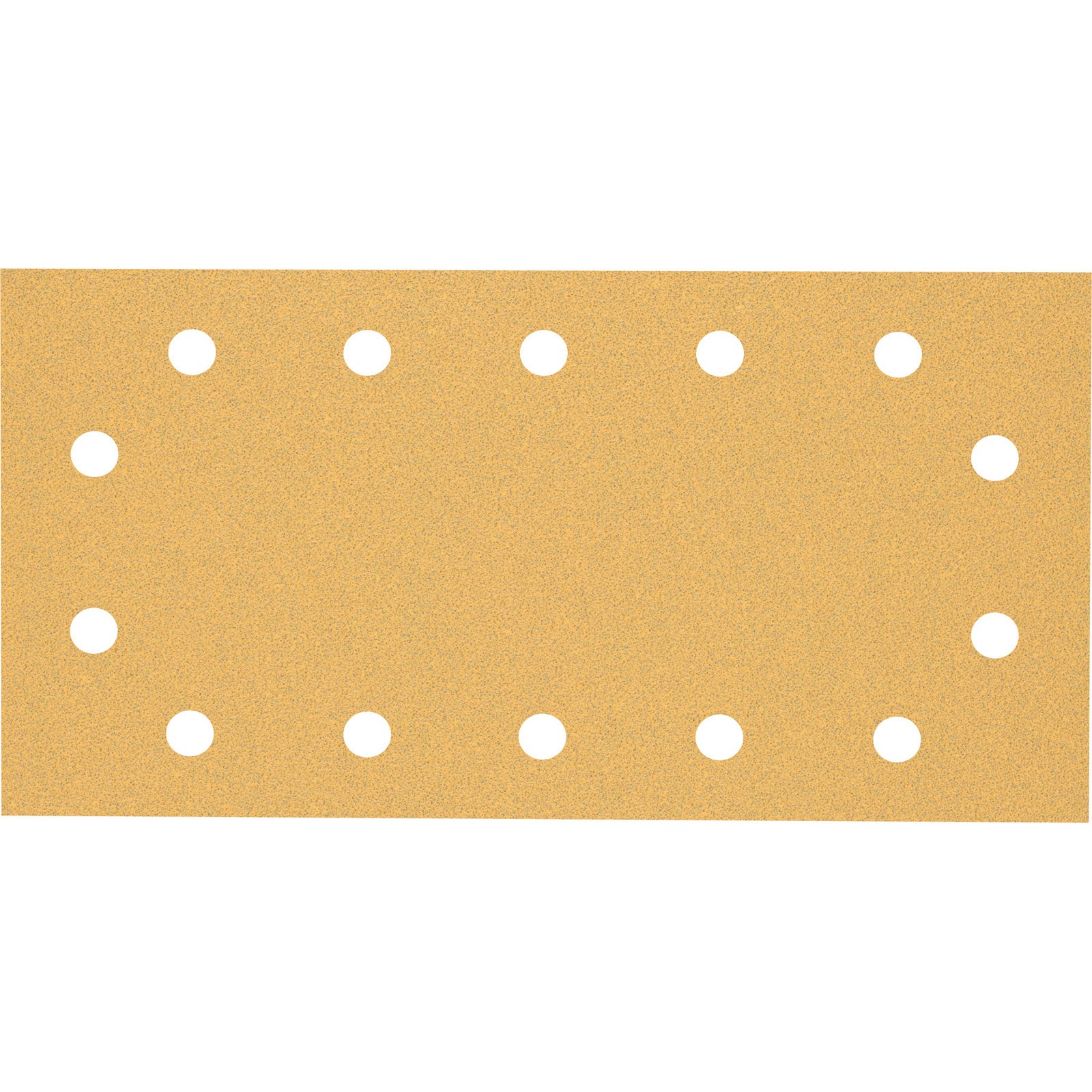 Papel de lija EXPERT C470 con 14 orificios para lijadoras orbitales 115 x 230 mm, G 80 50 unidades - 2
