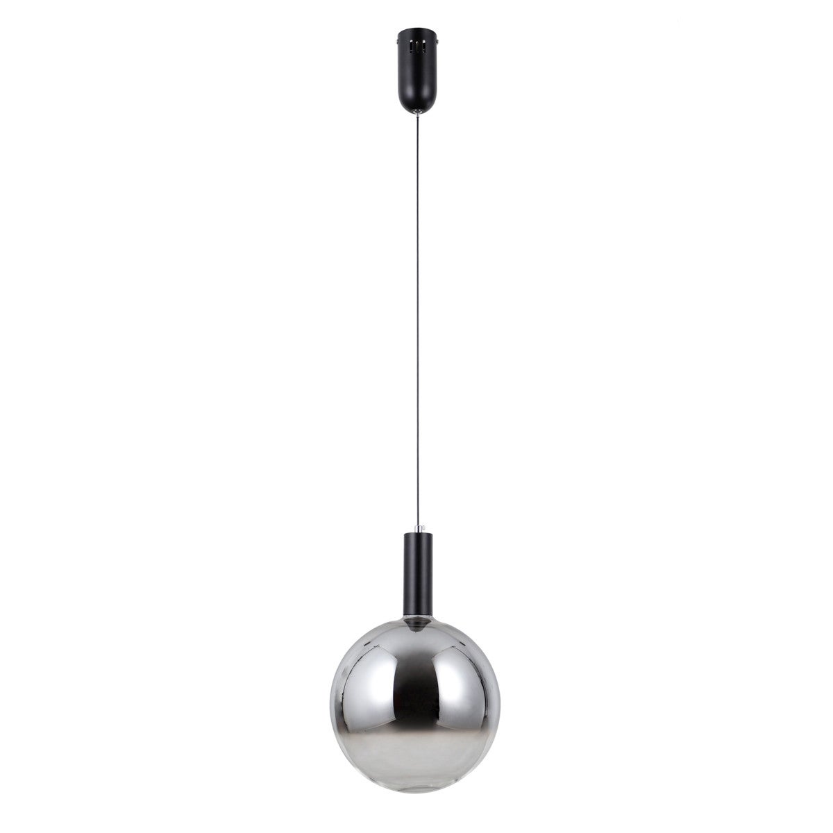 Lampa wisząca STRELA LED 5W Ciepła biel 455lm czarna matowa wym: 120 x 25 x 25 cm Italux