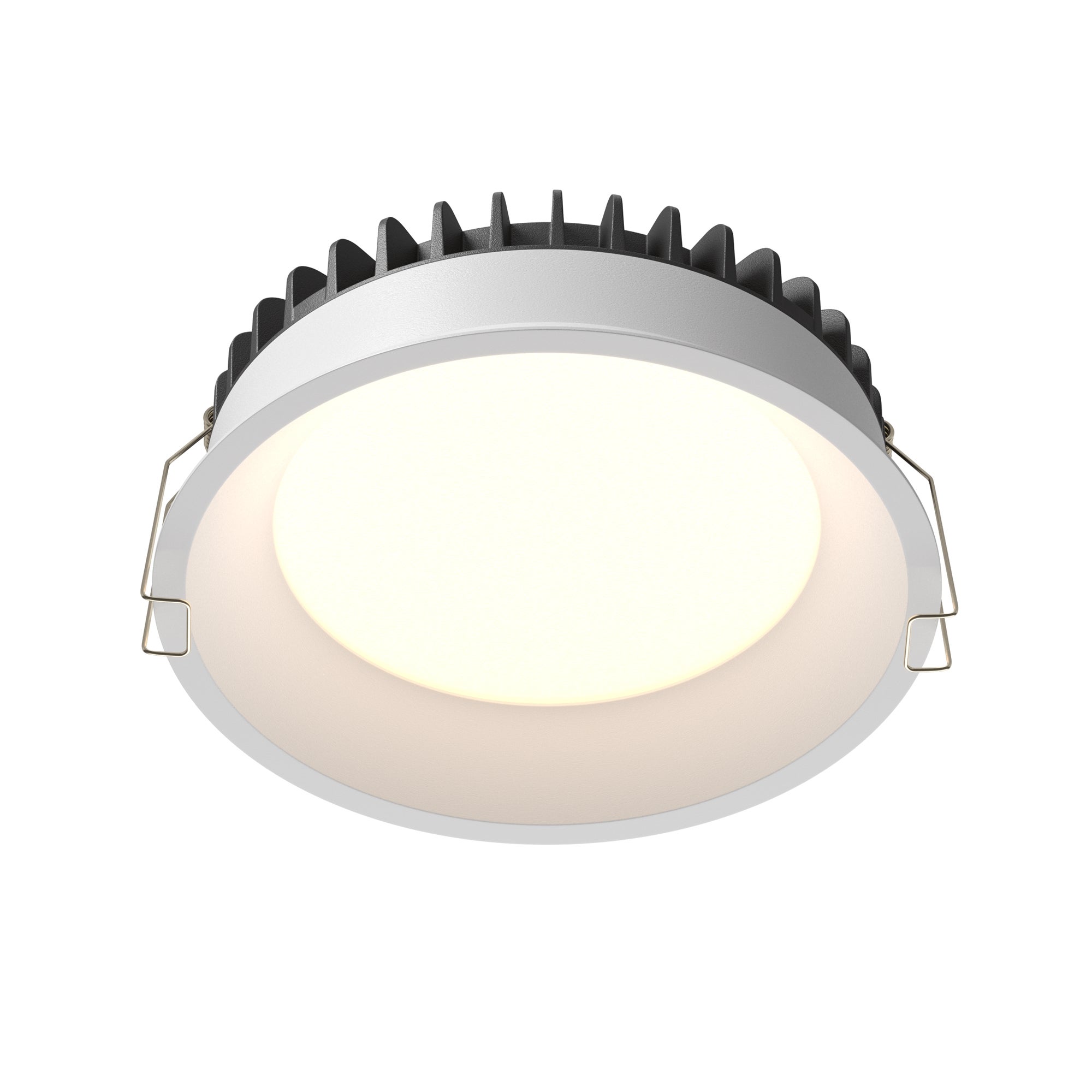 Oprawa stropowa sufitowa wpuszczana Okno biała LED 18W 3000K-6000K 1370lm wym: 6 x 15,5 x 15,5 cm okrągła Maytoni