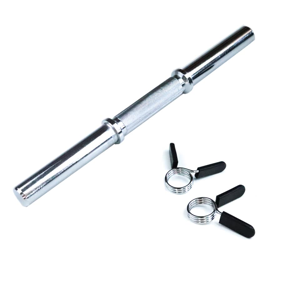 Barra para mancuernas 28mm Viok Sport Barra cromada con roscas y