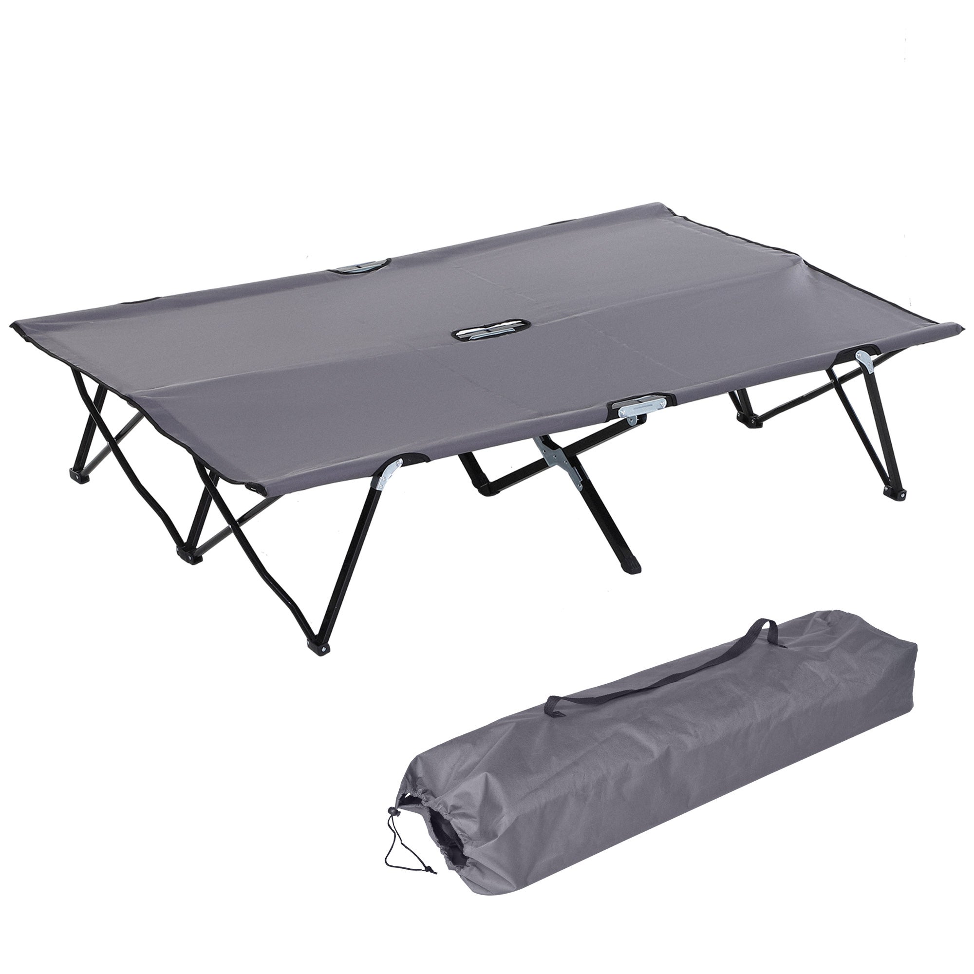 Lit De Camp Naturehike Pour 2 Personnes – Pliable, Spacieux, Capacité 226 Kg, Avec Sac De Transport (matelas Non Inclus)