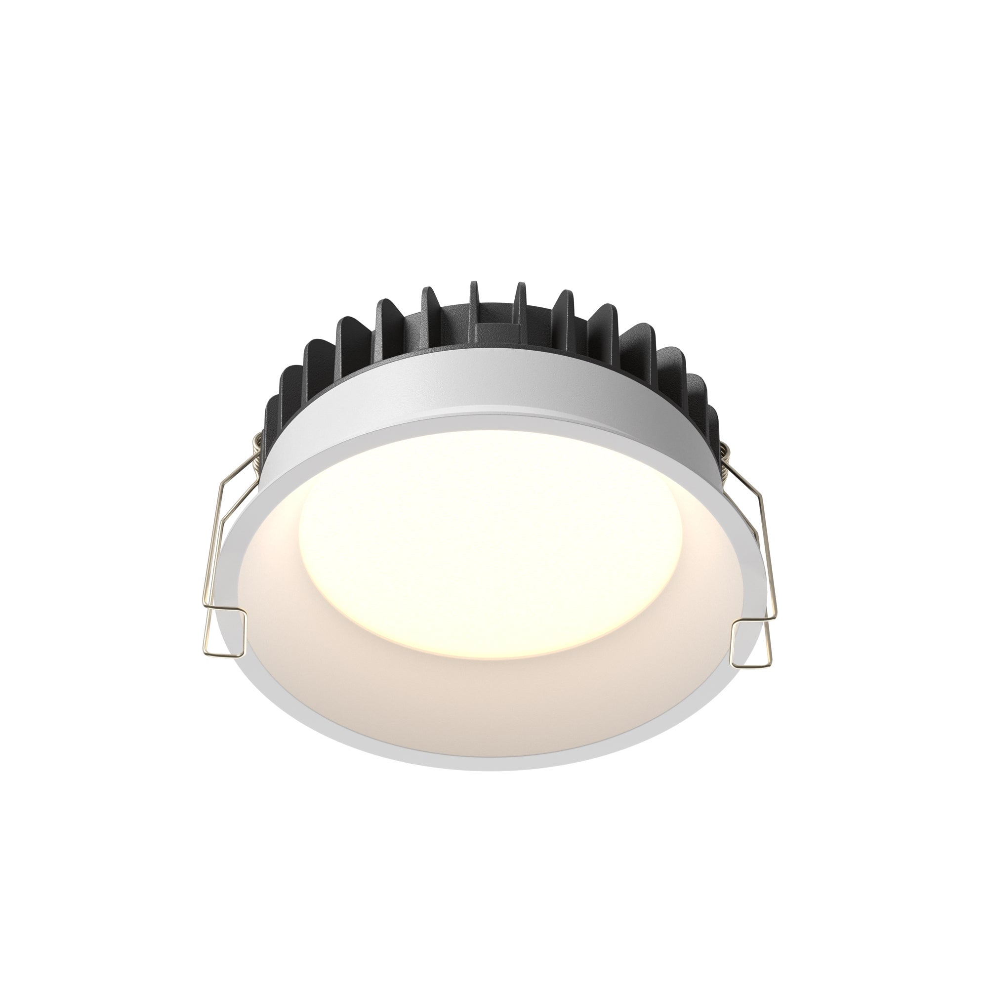 Oprawa stropowa sufitowa wpuszczana Okno biała LED 12W 3000K-6000K 900lm wym: 5,5 x 12 x 12 cm okrągła Maytoni