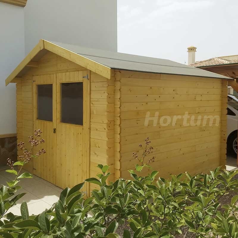 Caseta de madera - Gran Flodova. 28 mm. 300x300 cm. 8,88 m² - 6