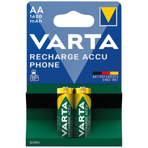 Accus phone LR06 / AA T399 1600MAH blister de 2 DIVERS