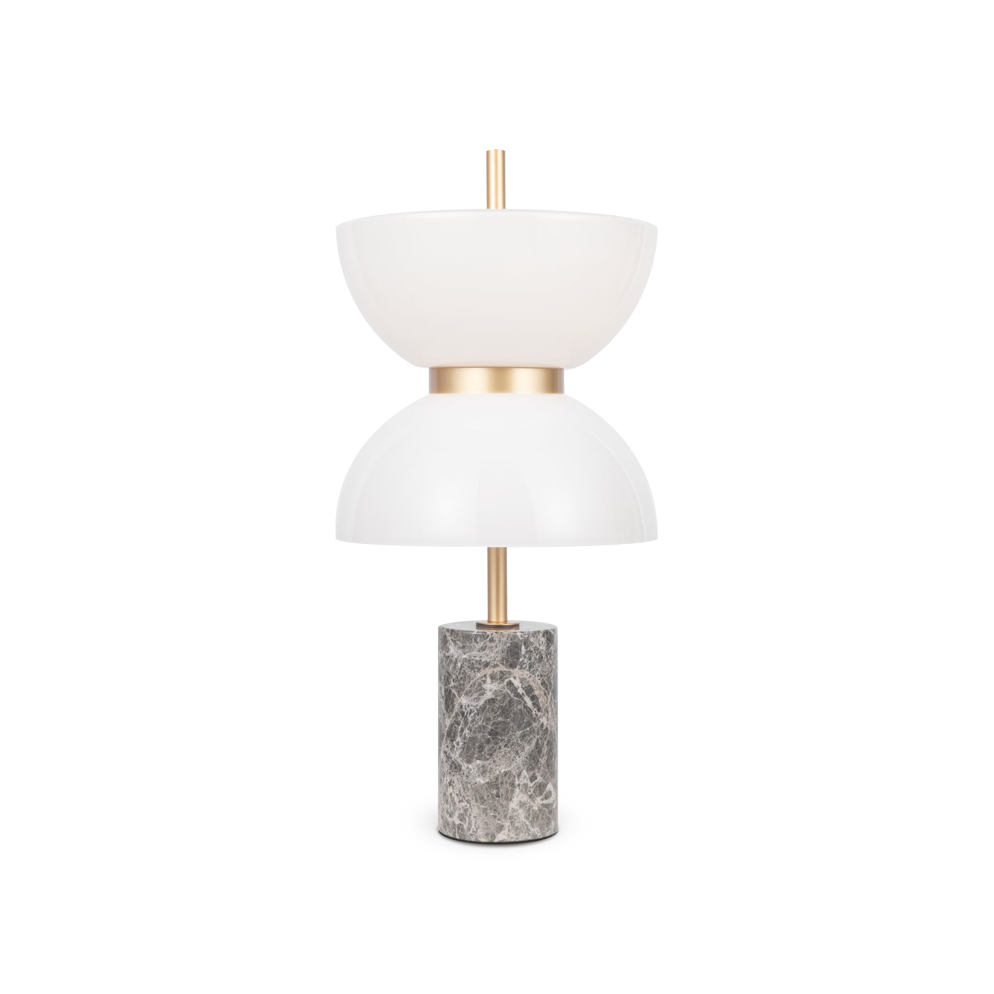 Lampa stołowa LED KYOTO 11W 3000K 500lm marmur mosiężno-złota wym:46x22x22cm IP20 Maytoni