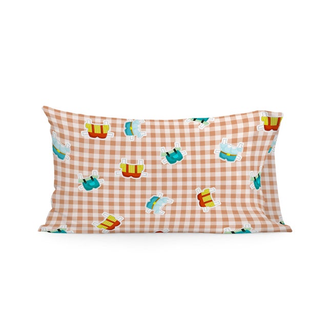 Piggys vichy Taie d'oreiller 50x75 cm