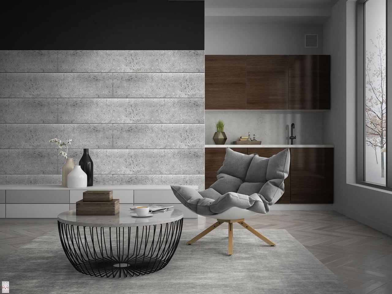 10 m² / 60 pièces dalles de plafond panneaux de plafond lambris en béton aspect imitation POLYSTYRÈNE MATÉRIAU 2 mm d'épaisseur P41 - 3