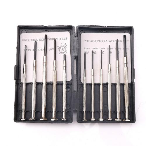 Kit De 3 Mini Tournevis Pour Lunettes – Porte-clés Multifonction – Pour Montres, Bijoux, Petits Appareils