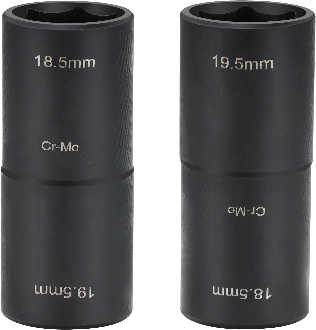 Zestaw specjalnych nasadek udarowych 1/2" - Kompatybilny z Fordem, Land Roverem, Różne Modele - 18,5mm/19,5mm