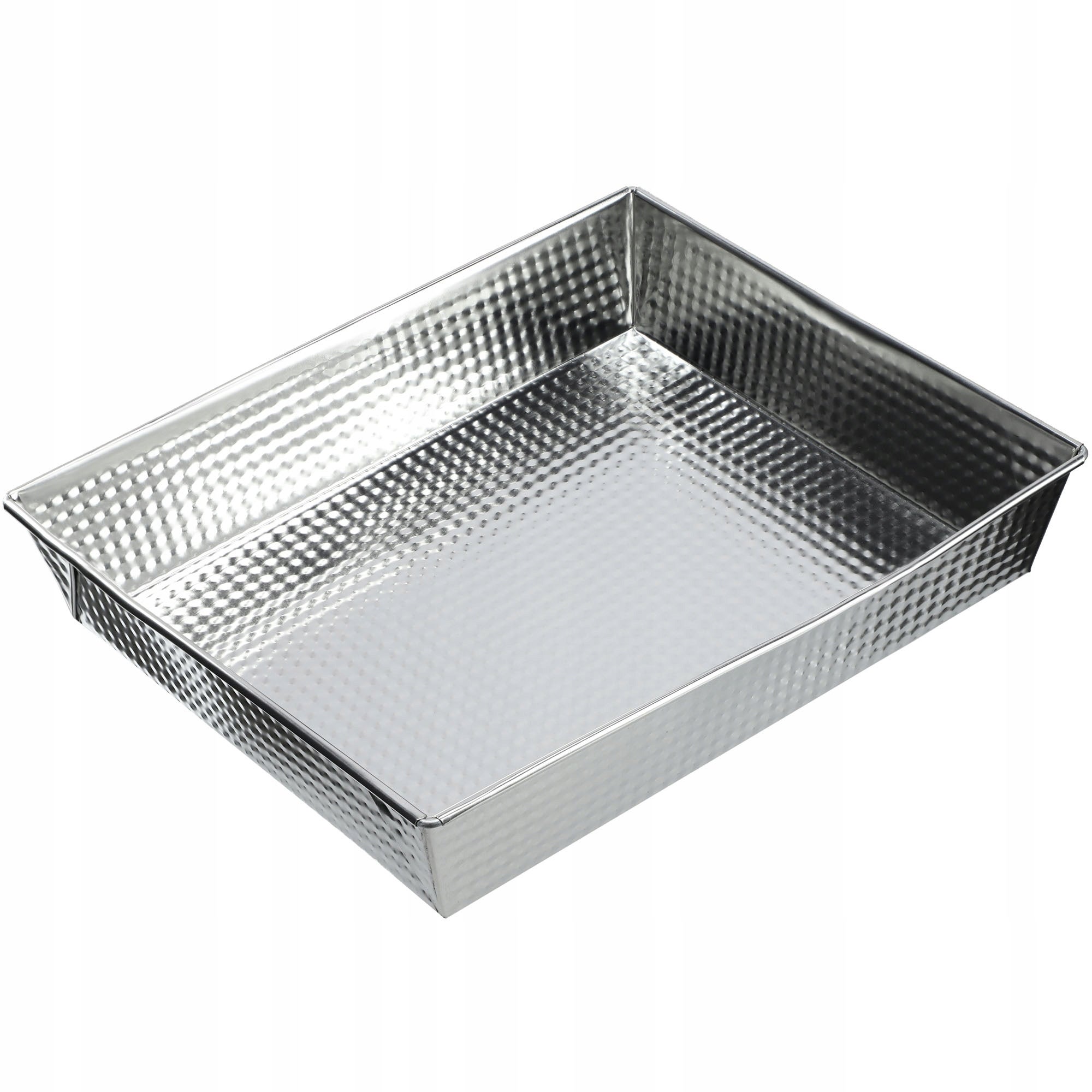 BLACHA FORMA DO PIECZENIA CIASTA TORTOWNICA PROSOKĄTNA BLASZKA 30x25x6cm